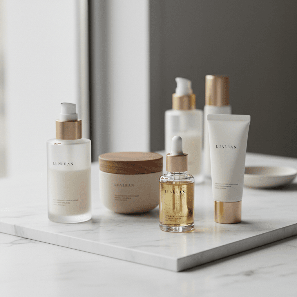 Custom skin care bundle packaging