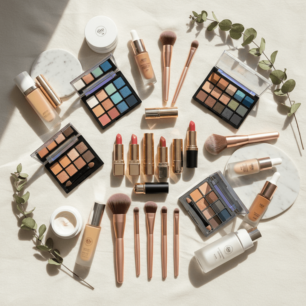 Foundation and concealer