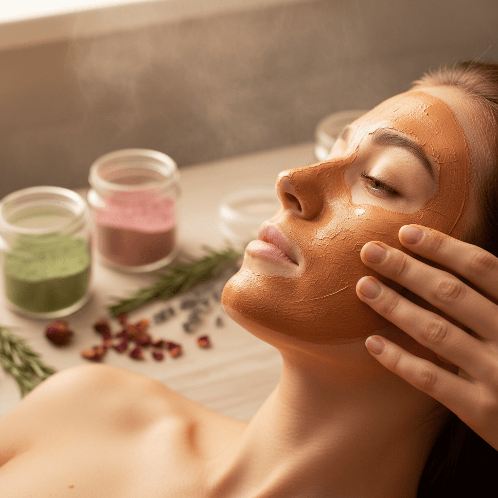 Personalized skincare bundle and gift basket presentation